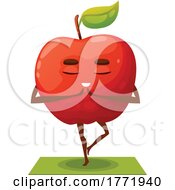 Poster, Art Print Of Apple Food Character
