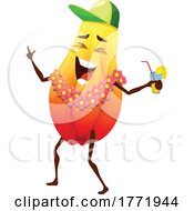 Poster, Art Print Of Summer Papaya Food Character