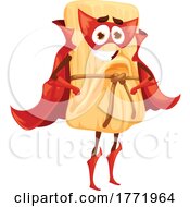 Poster, Art Print Of Mexican Food Super Tamale Character