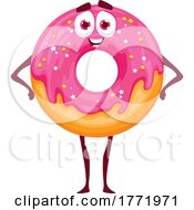 Poster, Art Print Of Donut Food Character