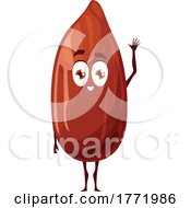 Almond Food Character by Vector Tradition SM