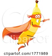Super Banana Food Character by Vector Tradition SM