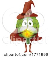 Artichoke Wizard Food Character by Vector Tradition SM
