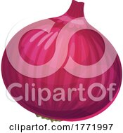 Poster, Art Print Of Red Onion