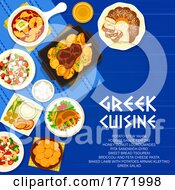 Poster, Art Print Of Greek Cuisine