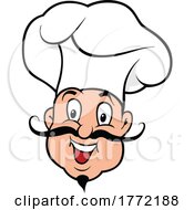 Poster, Art Print Of Cartoon Happy Chef