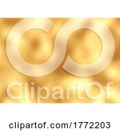 Poster, Art Print Of Detailed Gold Foil Texture Background