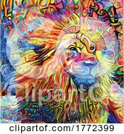 Poster, Art Print Of Male Lion