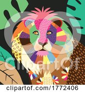 Poster, Art Print Of Male Lion