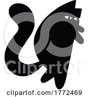 Poster, Art Print Of Black Cat