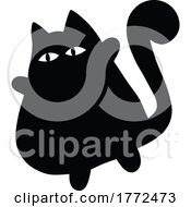 Poster, Art Print Of Black Cat