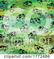 Poster, Art Print Of Cow Pattern