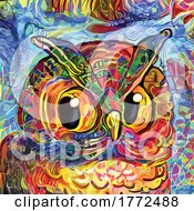 Poster, Art Print Of Owl Painting