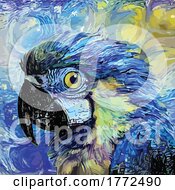 Poster, Art Print Of Parrot Painting