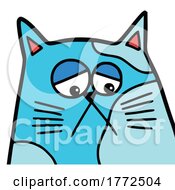 Poster, Art Print Of Avatar Cat Face