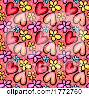 Floral Heart Background