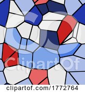 Poster, Art Print Of Mosaic Background