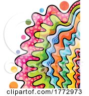 Poster, Art Print Of Doodled Watercolor Background