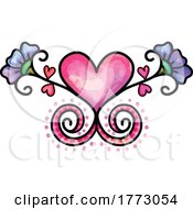 Watercolor Heart Design