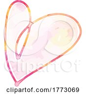 Poster, Art Print Of Watercolor Heart