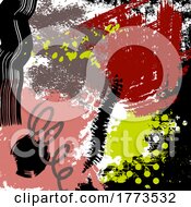 Abstract Brush Art Background
