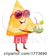 Poster, Art Print Of Summer Tortilla Chip Food Character