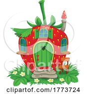 Strawberry Fairy House