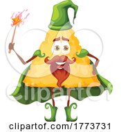 Poster, Art Print Of Wizard Tortilla Chip Food Character