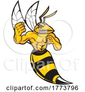 Poster, Art Print Of Tough Hornet Mascot