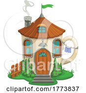 Poster, Art Print Of Tea Cup Fairy House