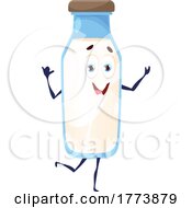 Poster, Art Print Of Milk Food Mascot