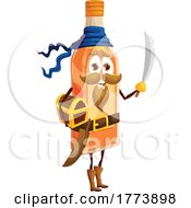 Poster, Art Print Of Alcohol Pirate Food Mascot