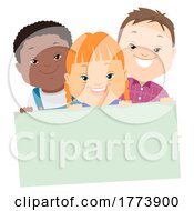 Poster, Art Print Of Kids Down Syndrome Board Illustration