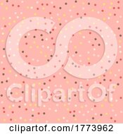 Cute Polka Dot Pattern Background