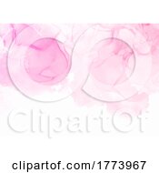 Poster, Art Print Of Elegant Pink Watercolour Painted Background