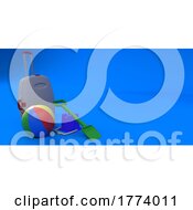 Colourful Plastic Bucket And Spade Background