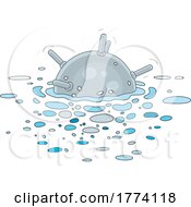 04/20/2022 - Cartoon Floating Naval Mine