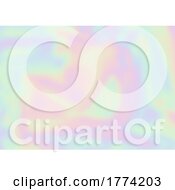 Poster, Art Print Of Abstract Background With A Pastel Coloured Blur Background