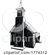 Black And White Church
