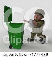 Poster, Art Print Of 3d Soldier Character
