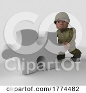 3D Soldier Character by KJ Pargeter