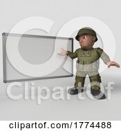 Poster, Art Print Of 3d Soldier Character
