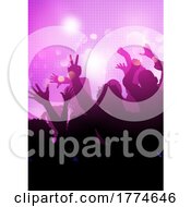 Poster, Art Print Of Silhouette Of A Party Audience
