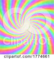 Poster, Art Print Of Abstract Swirl Tie Dye Background