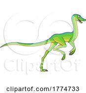 Poster, Art Print Of Cartoon Coelophysis Dinosaur