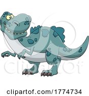 Cartoon Tyrannosaurus Rex Dinosaur