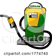 Poster, Art Print Of Cartoon Fuel Pump