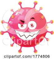 Poster, Art Print Of Evil Pink Virus