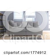 05/10/2022 - 3D Contemporary Living Room Interior And Modern Furniture
