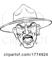 05/16/2022 - Angry Army Bootcamp Drill Sergeant Cartoon